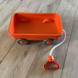 Green toys wagon - Orange