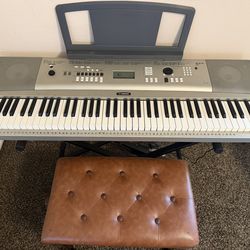 Yamaha Portable Electronic Keyboard 45 Keys with Keyboard Stand