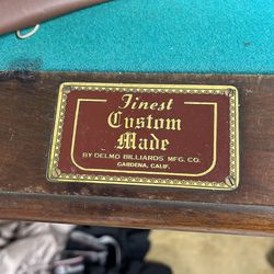 Billiard Finest Custom Made 4 By 8