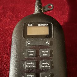 MyTouchSmart Indoor And Outdoor Digital Timer, 2 Grounded Outlets