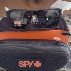New Spy Optics Hunt Polarized Sunglasses, Gloss Black