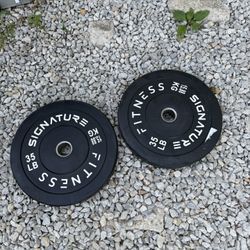 35LB Olympic Bumper Plate Pair NEW