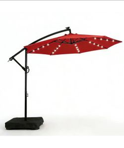 Umbrella 10 ft led lights