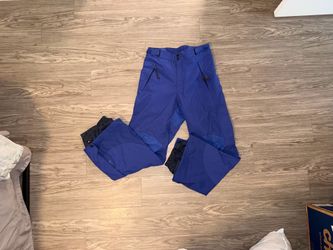 Patagonia Snowboard Pants Men’s Sz 32 Blue Adjustable Waist 2 Layer Ski Snow