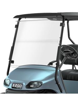  EZGO TXT Golf Cart Windshield, Foldable & Impact Resistant EZGO TXT 1994-Up 