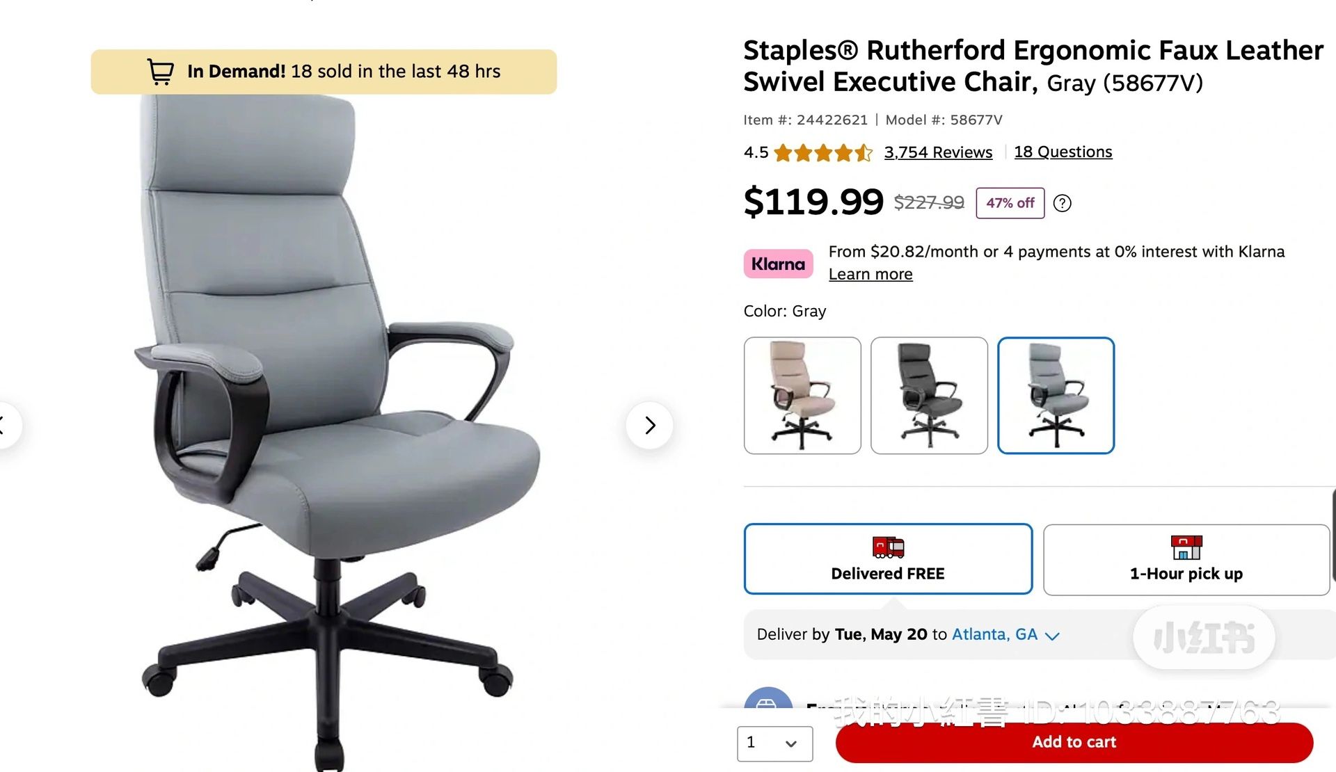 Office Desk + Chair