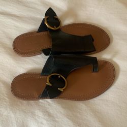 Coach Leather Sandals