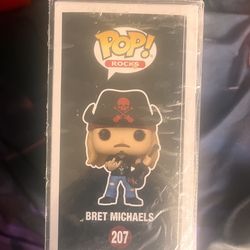 Brett Micheals Limited Edition chase Funko Pop