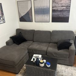 L Arm Facing Chaise Sofa 
