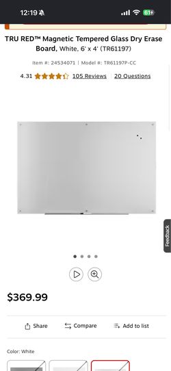 Brand New Whiteboard