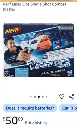 Nerf Laser Ops Single Shot Combat Blaster