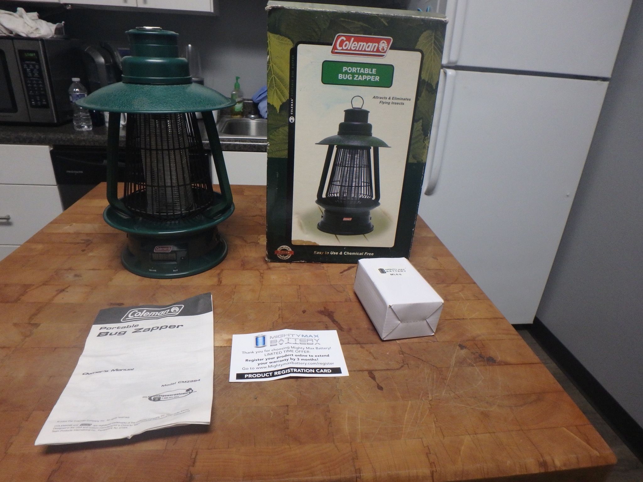 Coleman Portable Bug Zapper W/ Remote.