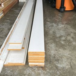 14 Ea 16’ x 4-1/2” x 1/2” MDF trim