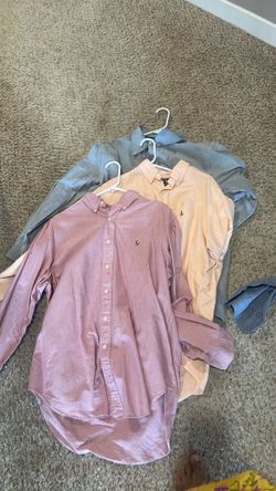 Men’s cotton full sleeves Ralph louden 16 .5-34 size