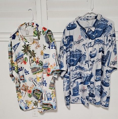 A Pair Of Dodgers  Shirts