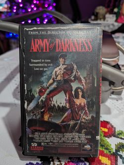 Army Of Darkness VHS