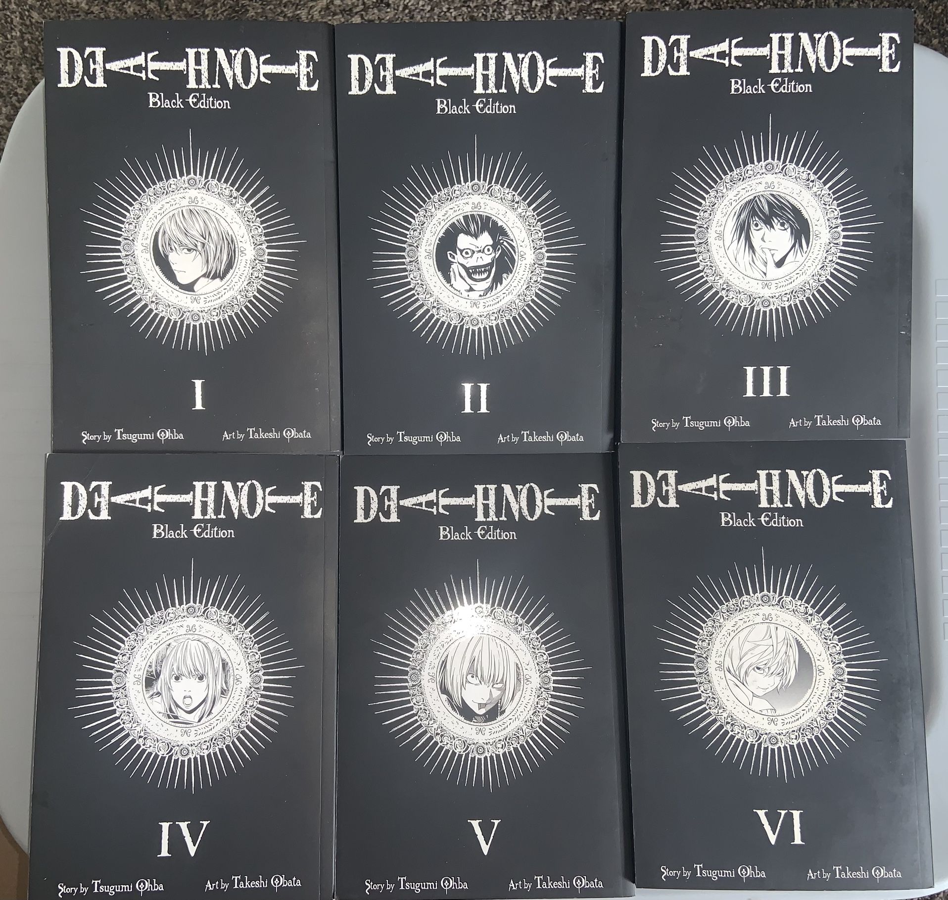 Death Note Black Edition Full Set