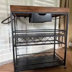 Bar and Serving Cart