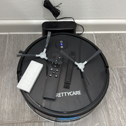 Pretty care robot vacuum / mop combo cleaner