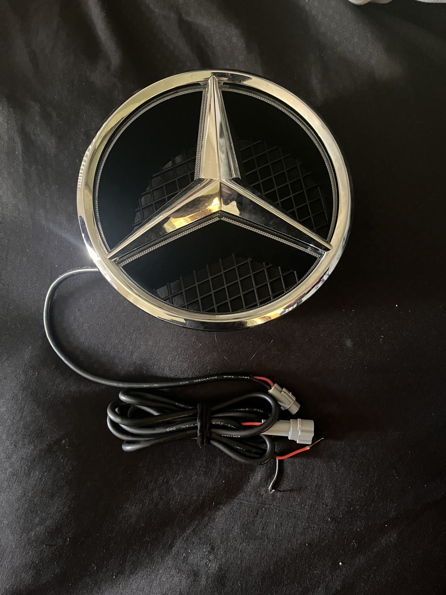 Mercedes Benz Red L.E.D Emblem 