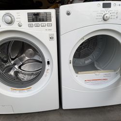 LG washer& GE Electric Dryer Works Good 
