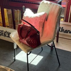 FAUX FUR CHAIR