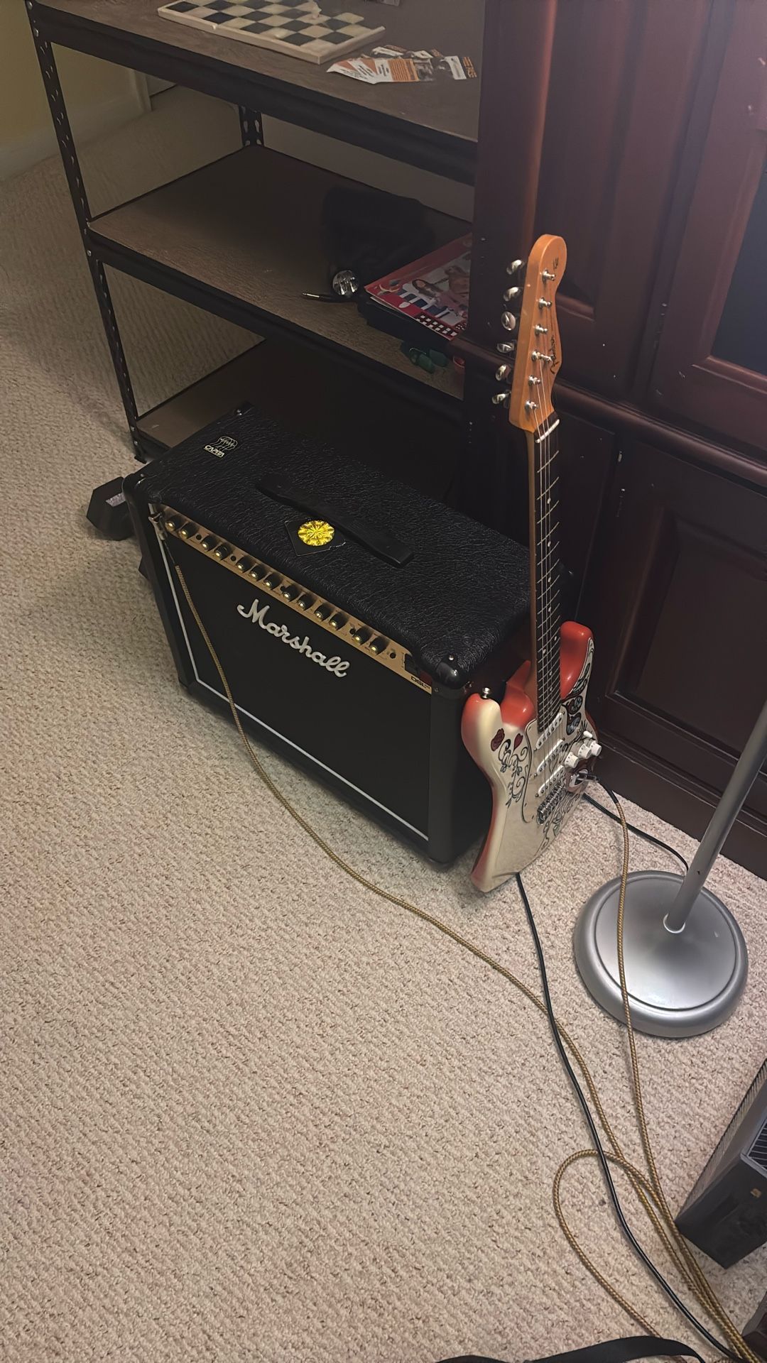 Guitar And Amp Combo