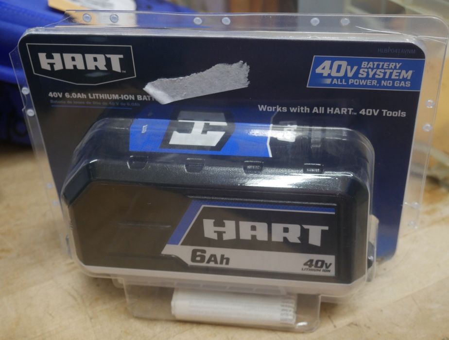 HART BATTERY 6AH 40V HLBP041AVNM PRE OWNED 886639-1