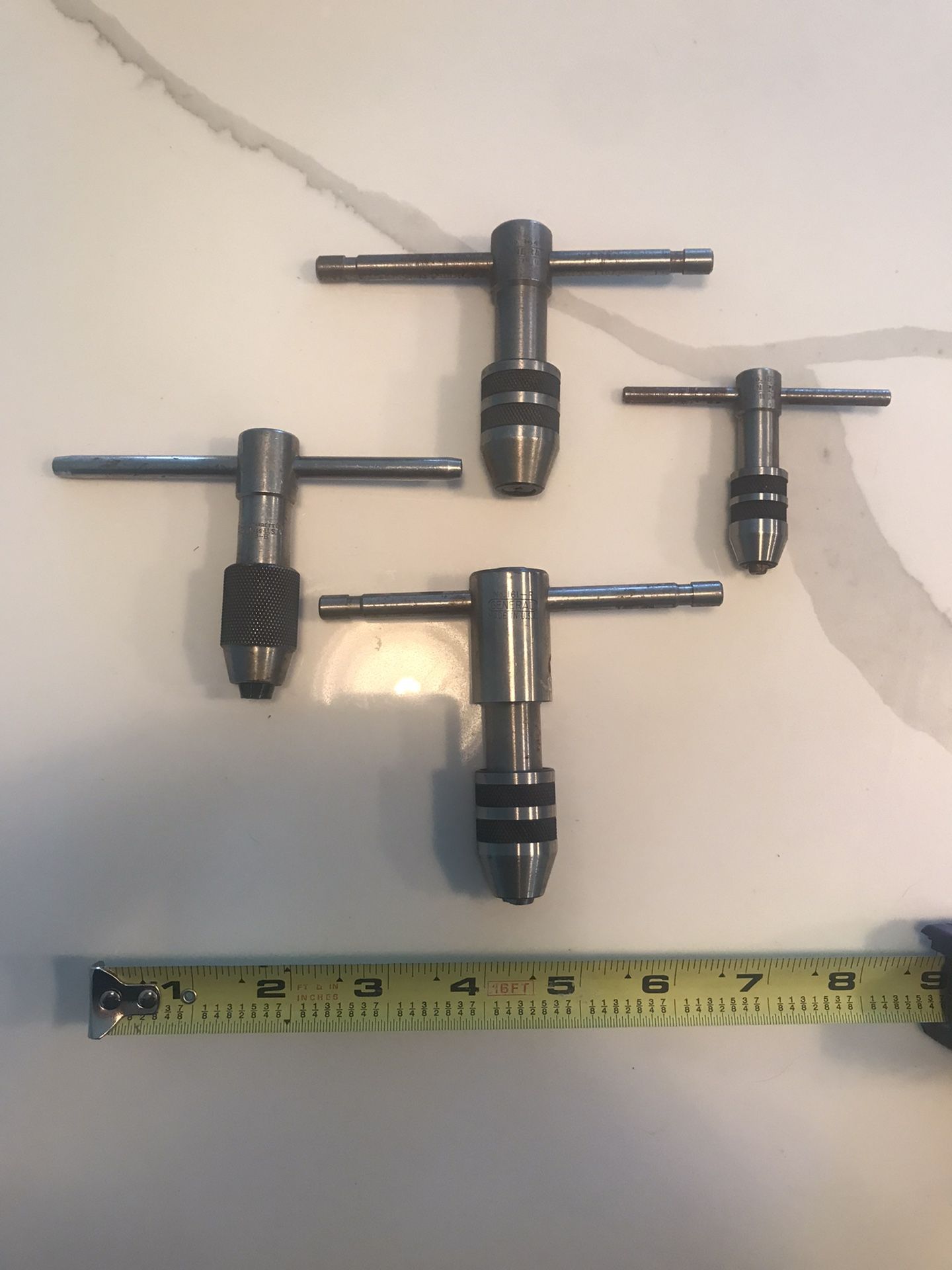 Tap & Die T-Handle Lot 