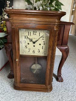 Howard Miller Weight-Driven Wall Clock with Westminster Chimes (Used, Working) - $300 (Negotiable) - Priced to Sell!