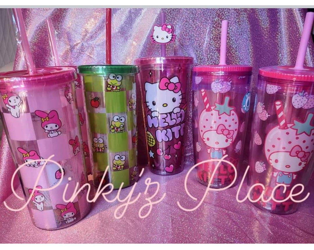 New Hello Kitty & Friends Insulated Tumbler Cups -$10 Each