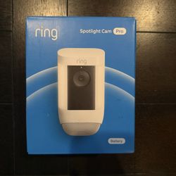 🔥 RING SPOTLIGHT CAM PRO – BATTERY | WHITE | BRAND NEW (SEALED)