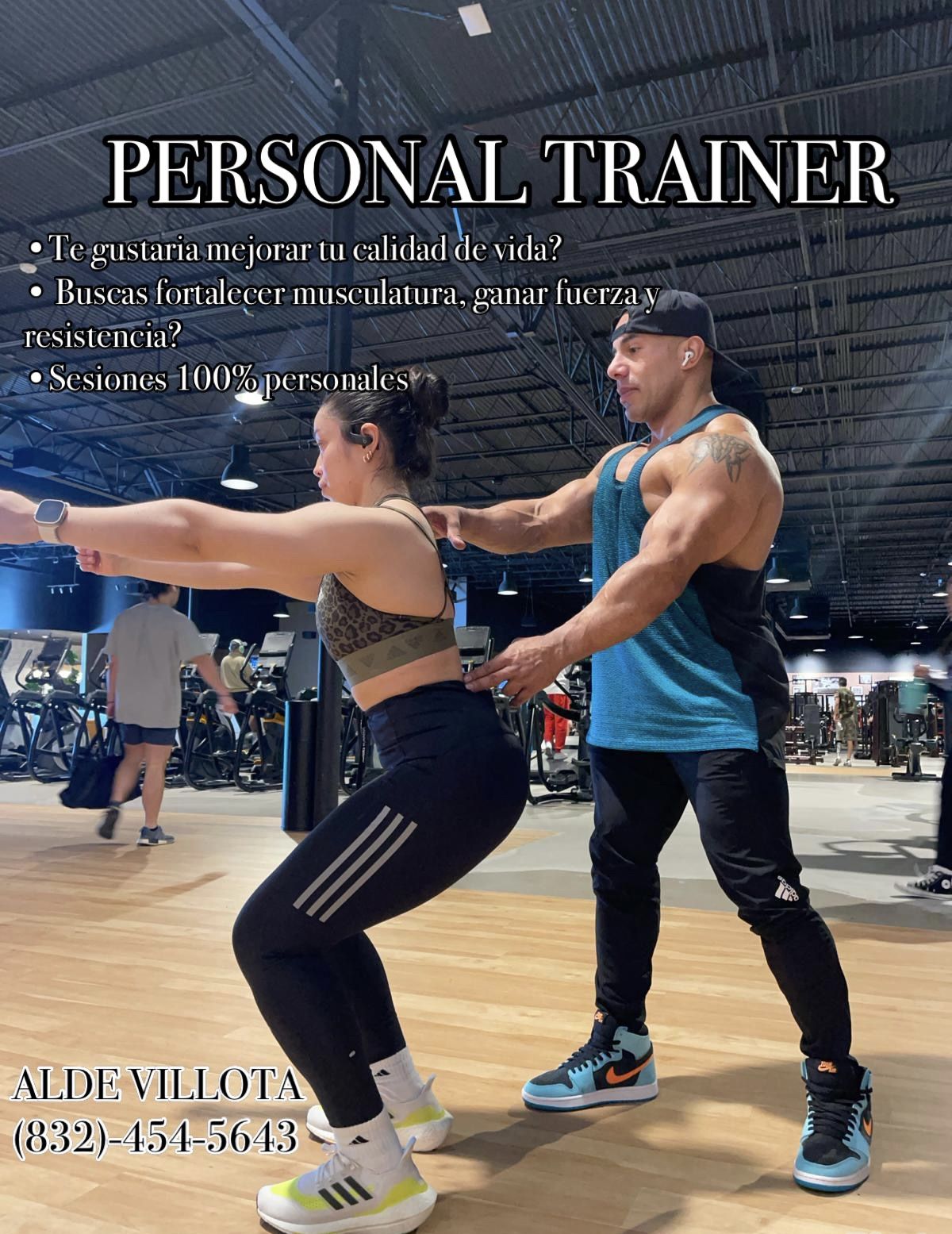 PERSONAL TRAINER/ ENTRENADOR PERSONAL