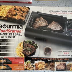 Air Fryer & Smokeless Indoor Grill Brand New