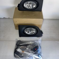 Honda Civic Chrome Fog Lights for 2001 to 2003