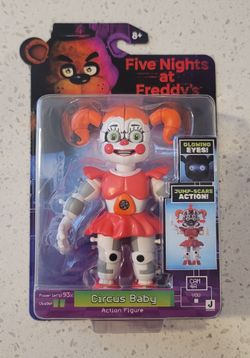 FNAF Five Nights at Freddy's Jazwares Circus Baby Action Figure Sealed