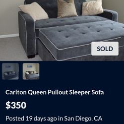 Carlton Queen Sleeper Sofa