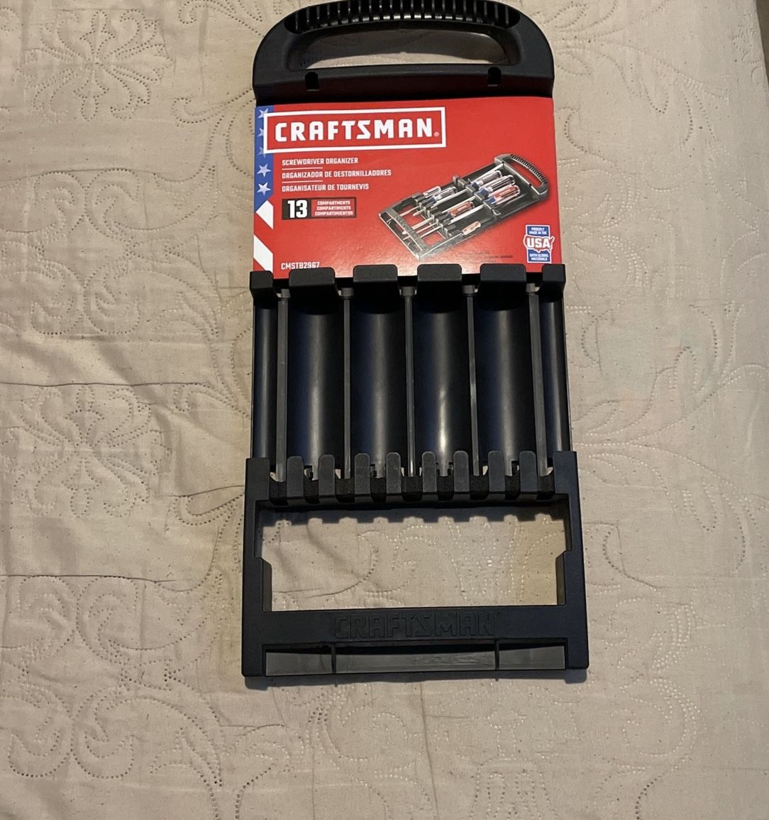 Craftsman Screwdriver Organizer