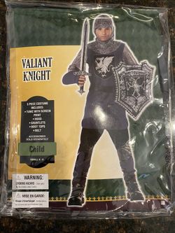 Knight Boys Costume Small 6-8