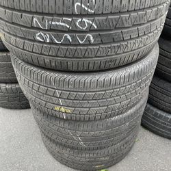 265-45-20 Used Tires 265/45/20 Llantas Usadas 