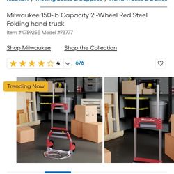 Milwaukee foldable dolly