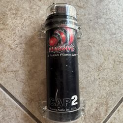 Massive Audio CAP 2 - 2 Farad Car Audio Capacitor