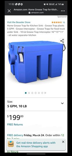 Kitchen Grease Trap