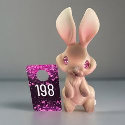 Vintage Mcm Napco Bunny With Pink Rhinestone Eyes Kitchsy