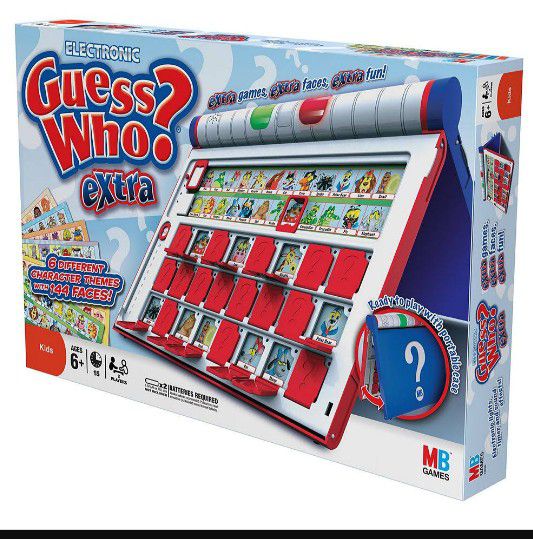Electronic Guess Who extra Board Game
