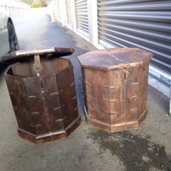 Wooden Side/End/Storage Tables