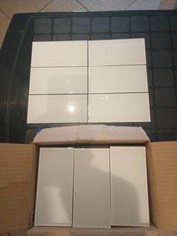 Glass Tile AM50-White 3"x6" 24 SF Total 