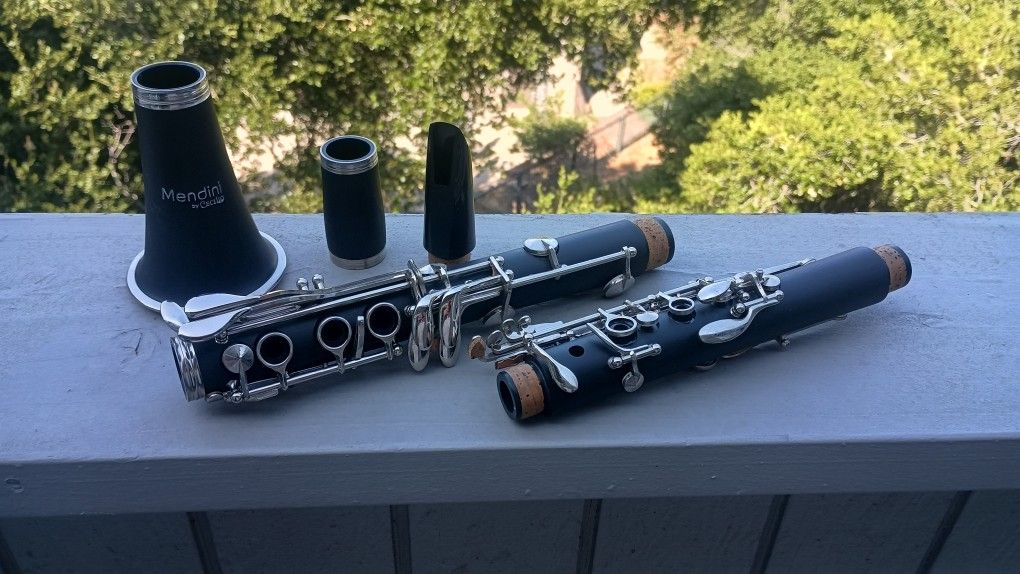 MENDINI Bb Clarinet, Lightly Used. willing To Negotiate
