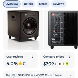 JBL Studio Subwoofer 