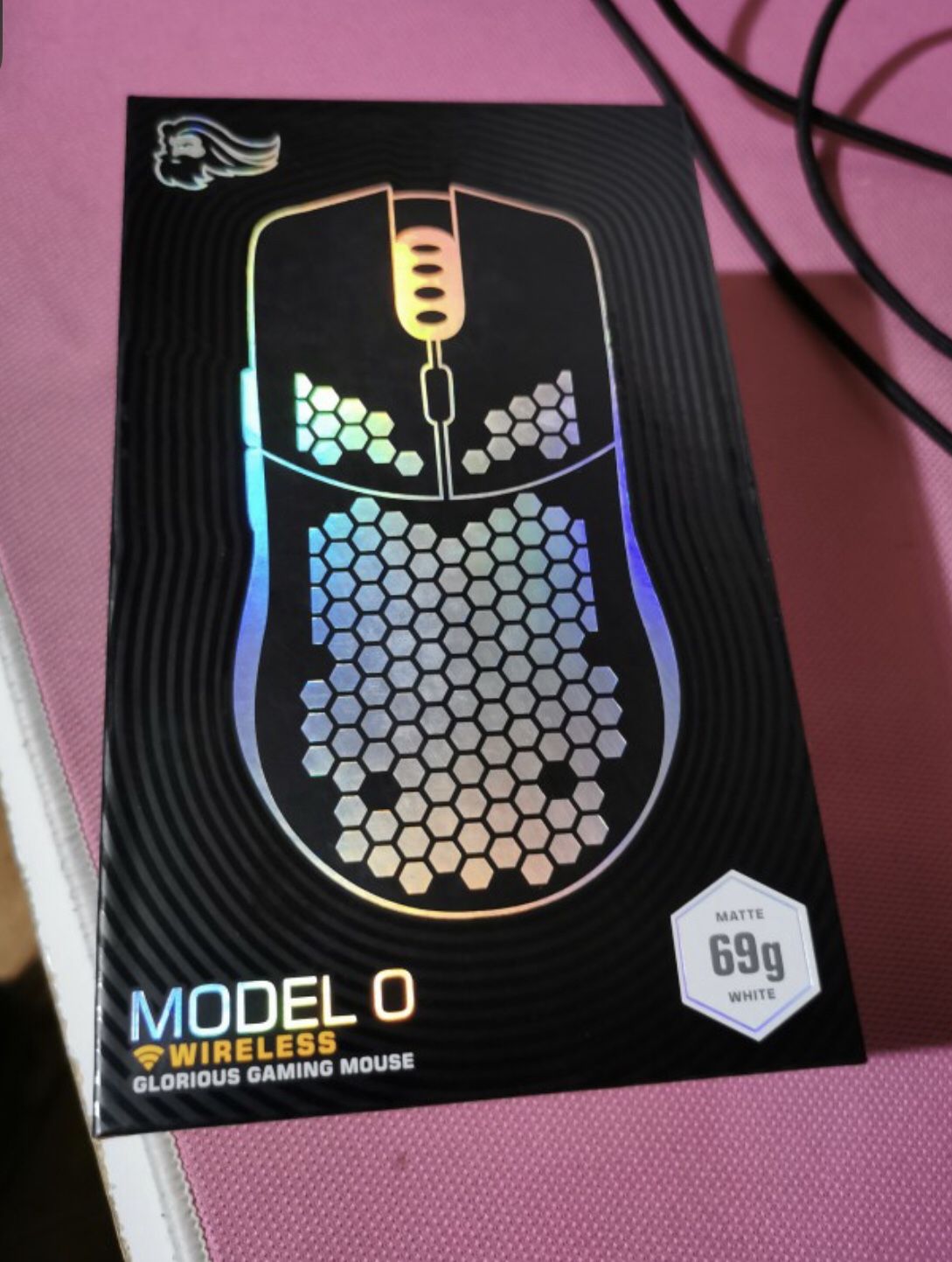 Glorious Model O Wireless Gaming Mouse, (RARE) Matte Black Color